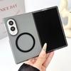 Minimalist Clear and Translucent Magnet Adsorption Case for Samsung ZFold8 Ultra Fold8 All-inclusive Protection Shockproof Cover