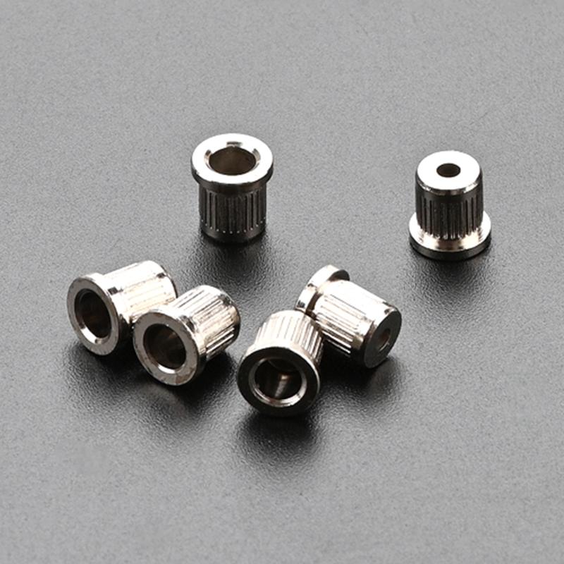 6 Pcs Guitar Through Body String Ferrules Guitar String Ferrules Replacement