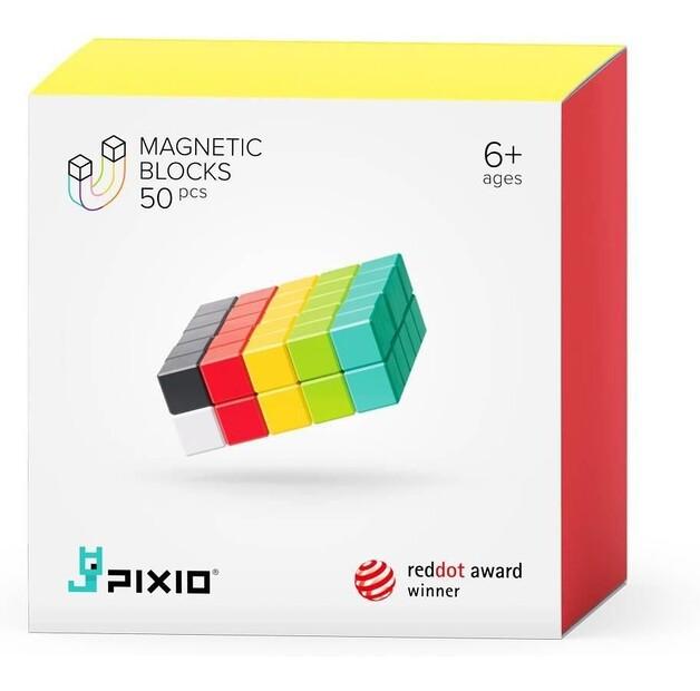 Конструктор магнитный Pixio Design Series, 50 деталей