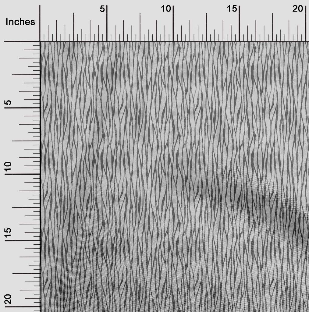 oneOone Cotton Flex Gray Fabric Aian Batik Quilting Supplies Print Sewing Fabric By The Yard 40 Inch