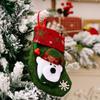 Christmas Stocking Hanging Pendant Christmas Santa Bag Candy Tree Xmas Mini Hanging Sock Decor Stocking Home Decor