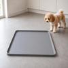 Non-Slip Dog Pee Pad Holder | Silicone Pet Toilet Training Tray, Leak-resistant,