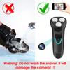 Rechargeable Electric Shaver 1080p Hd Wifi Camera Portable Travel Cam Home Security Video