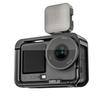 Metal Rabbit Cage for DJI Osmo Action 6 Magnetic Protective Frame with Cold Shoe Mount For DJI Osmo Action 6 Camera Accessories