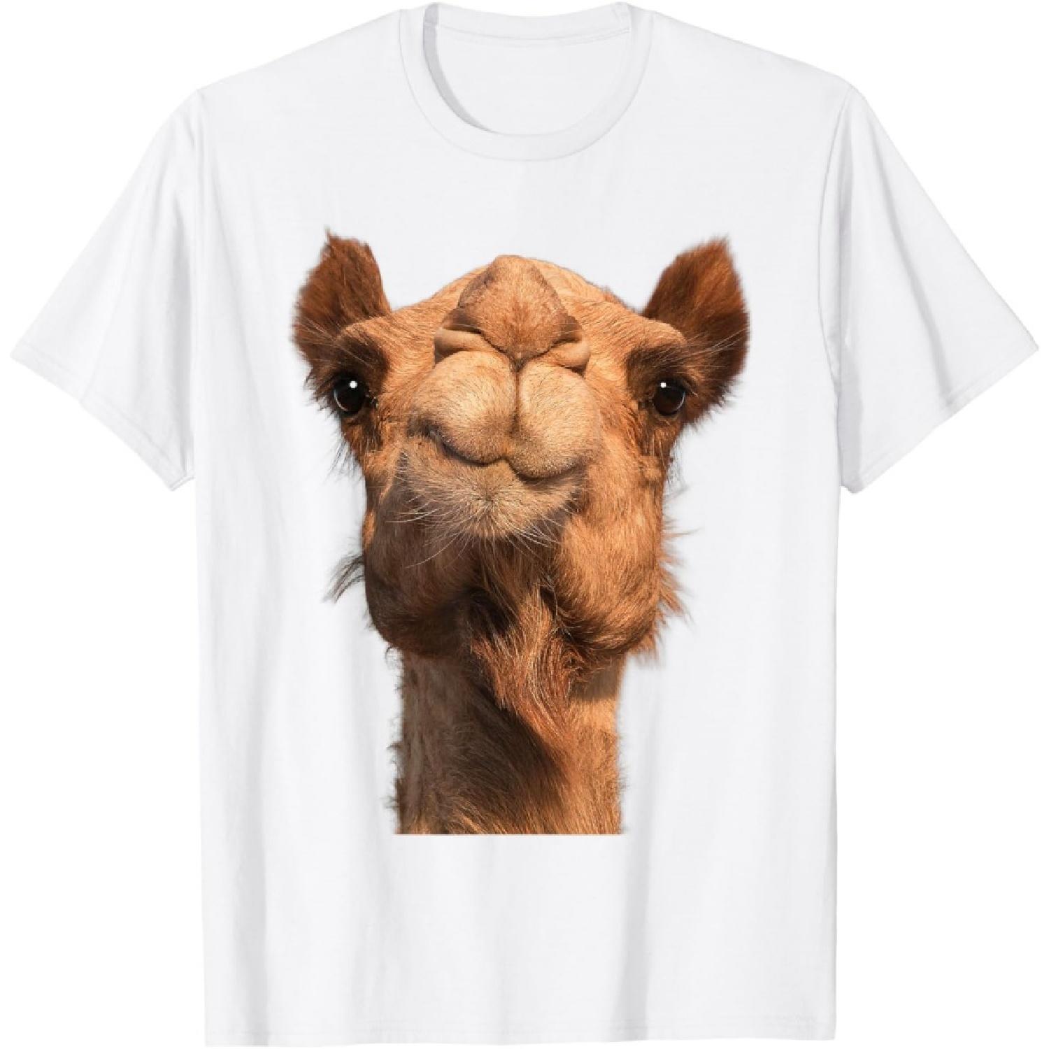 Camel Animal Face T-Shirt T-Shirt S