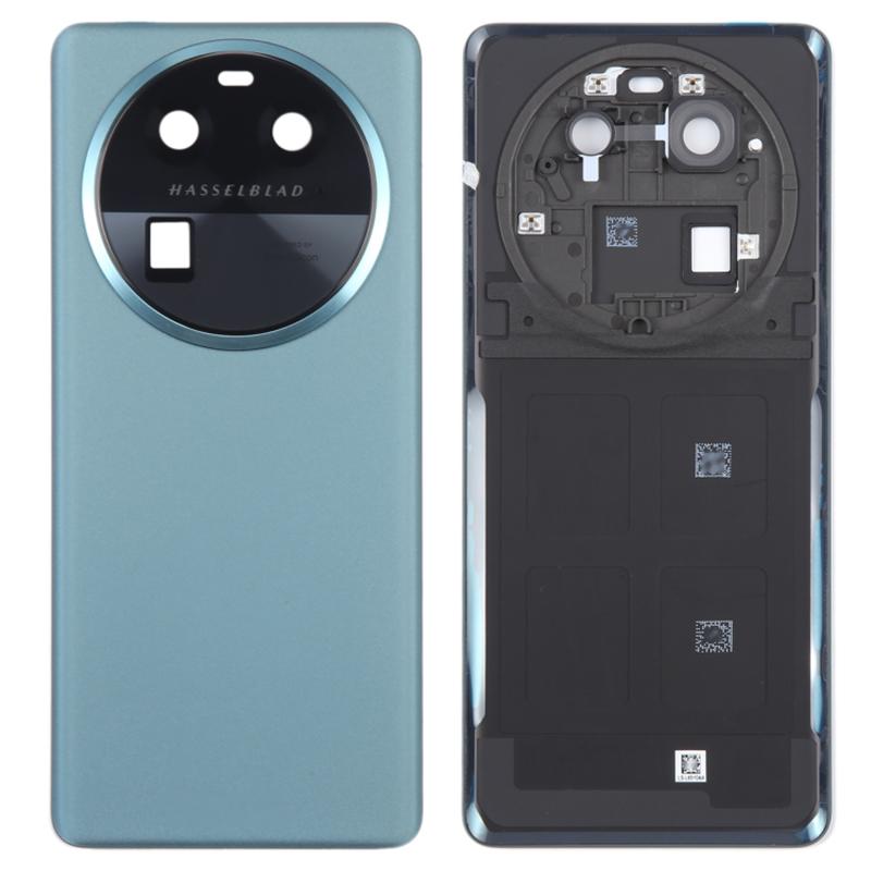 For Oppo Find X6 Battery Cover Back Rear Housing with Camera Ring Cover Parts (Without Logo)