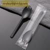Disposable Black Cake Forks and Spoons