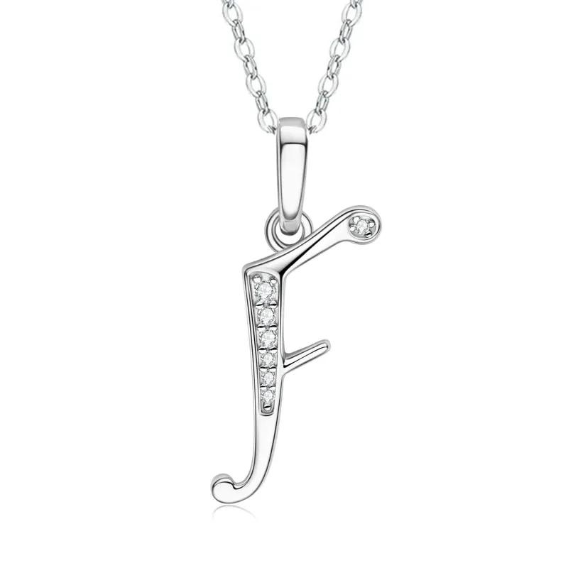 2025 New 26 Letter Zircon Necklace Design, Trendy English Pendant, Fashionable Temperament, High-end Personality, New Necklace