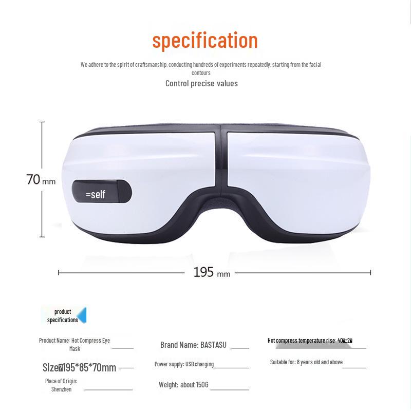 Adult Eye Massager: Vibration & Heating Eye Mask for Fatigue Relief - Perfect Eye Care Gift