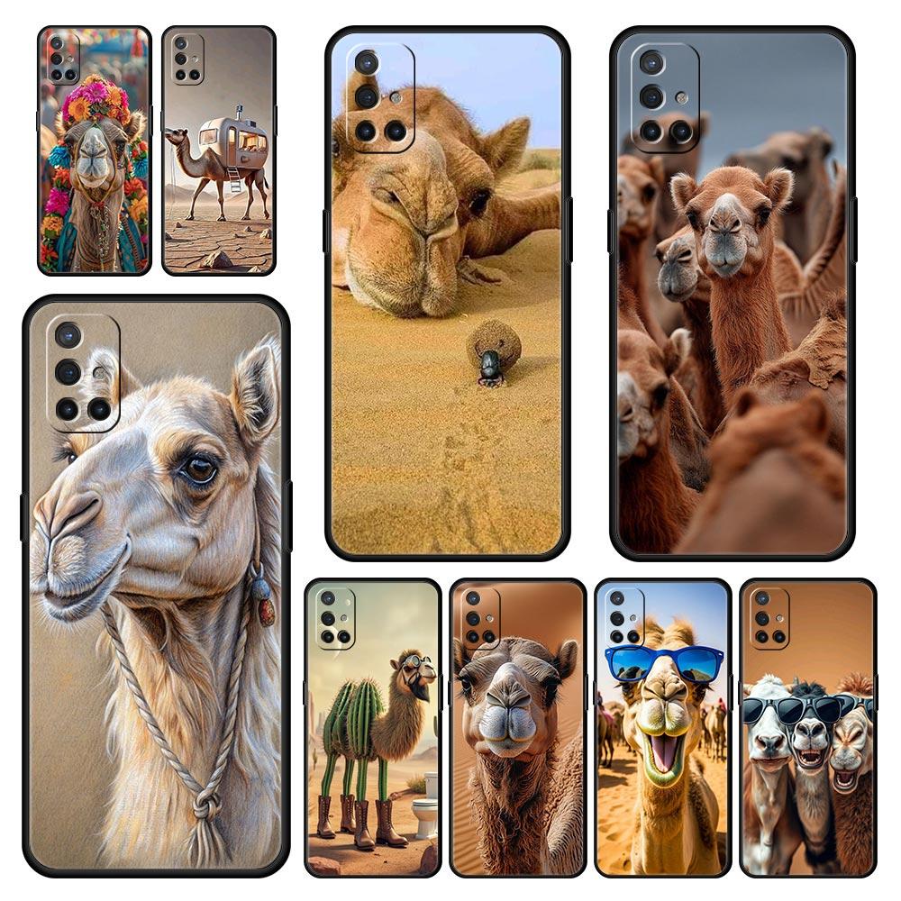 Animal Camel Phone Case For Oneplus 13R 13 12R 11 10T 10R Nord N100 N200 N10 10 9 9R 9RT CE 3 2 Z Pro 5G Soft TPU Cover Fundas