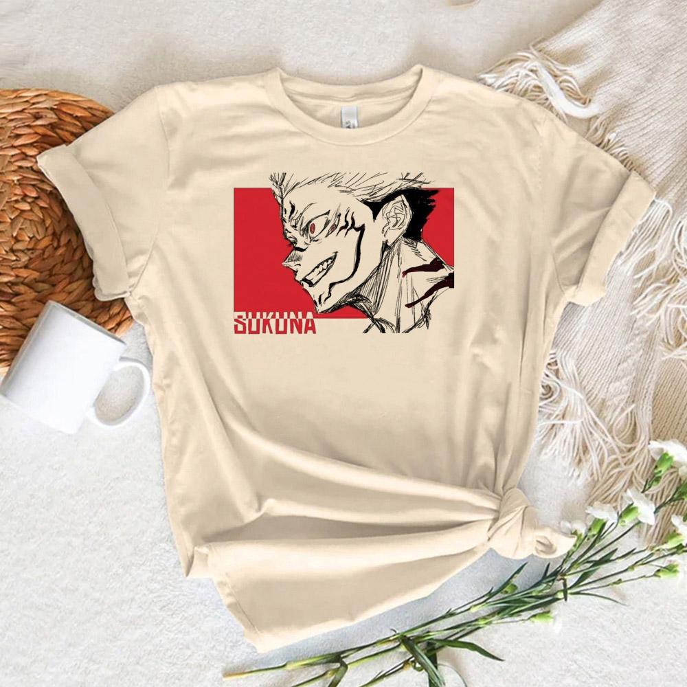 Jujutsu Kaisen T Shirt Anime Cosplay Tees Women Men Grunge Aesthetic Short Sleeve Streetwear Harajuku T-shirt