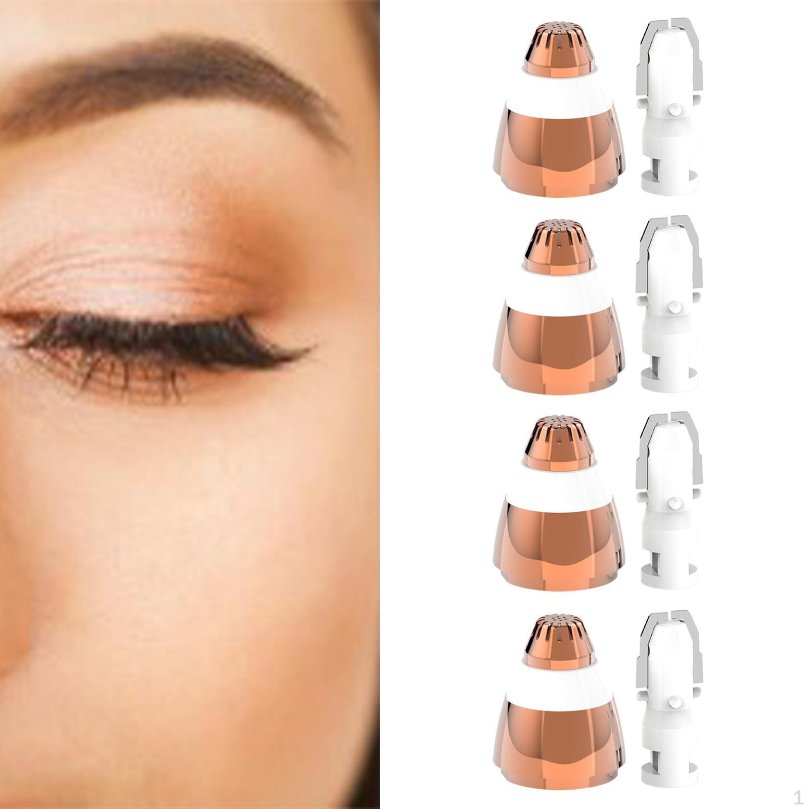 

4 комплекта для удаления волос для лица запасные части головы, брови женщин бритье