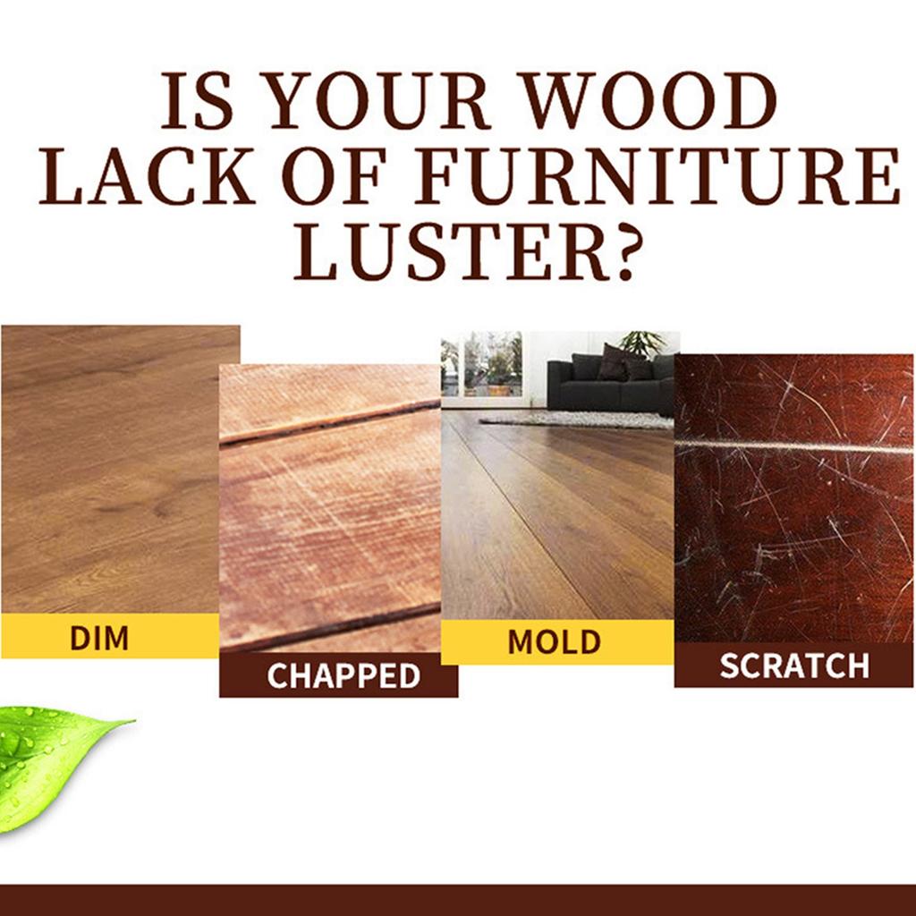 Polish And Conditioner For Wood Furniture Restorer Wax, Multipurpose Wood Furniture Cleaner And Polish For All Types And Colours