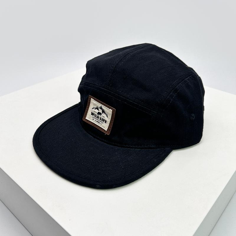Neue Herren Damen Japanische Flache Schirme Retro Flicken Berg Buchstaben Baseballkappen Atmungsaktiv Sonnenschutz Snapback Kappen Vielseitig Persönlich 52-60cm