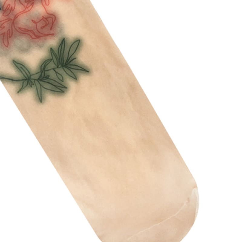 Romantische Tigerstrumpfhose, ihre Glückseligkeit