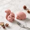 Silicone Baking Mold for DIY Chocolate with Squirrel Fox Hedgehog and Other Animal Shapes Food Grade Flexible Nonstick Mousse Mold for Cake Decoration