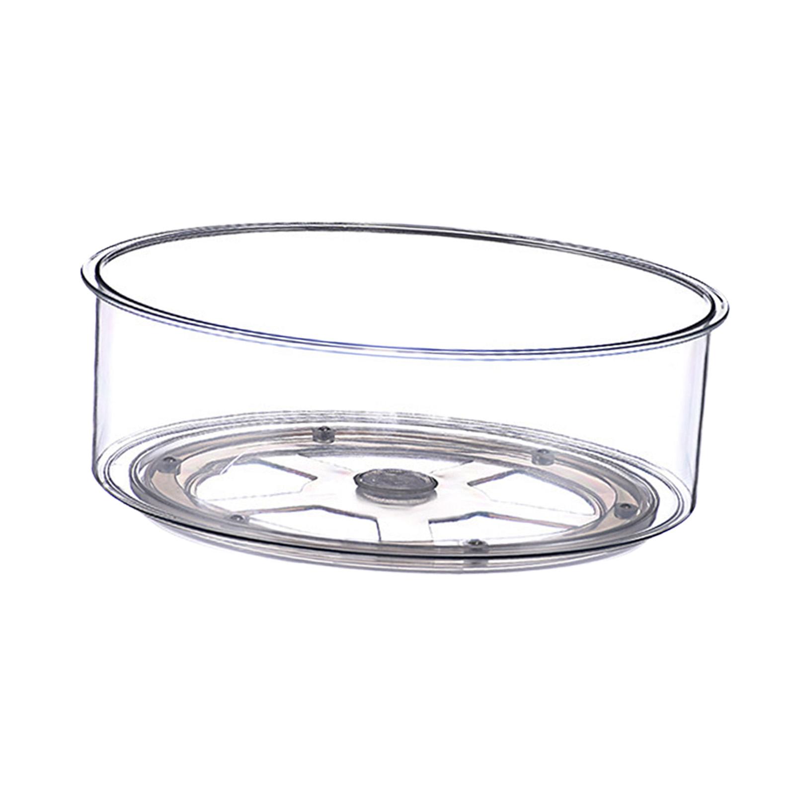 s Turntable Tray Rotating Storage Rack for Pantry Kitchen Dresser Small