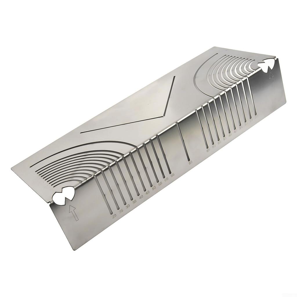 Multifunktionales Vierkantrohr-Zeichenwerkzeug für abgerundete Ecken und Winkel