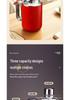 316 Stainless Steel Handle Vacuum Thermos Mug with Large Capacity and Tea Separator