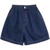 Women's Summer High Waist Denim Shorts: Slimming A-line, Wide Leg, Plus Size, Trendy 2025 Style