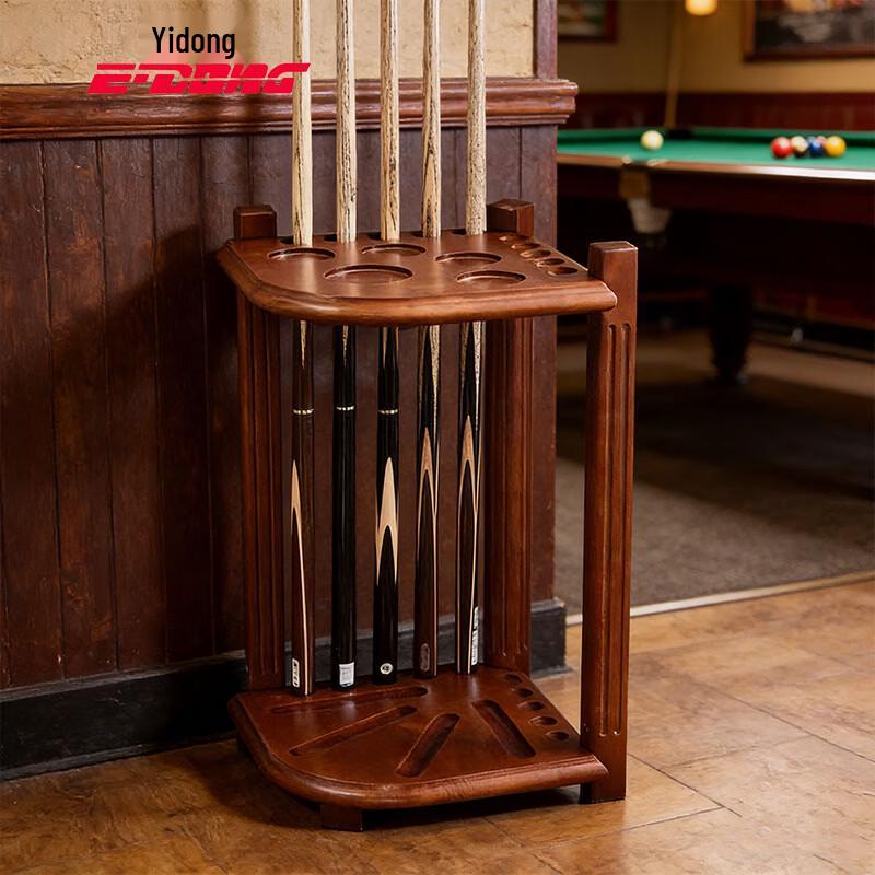 Floor-Standing Billiard Cue Rack