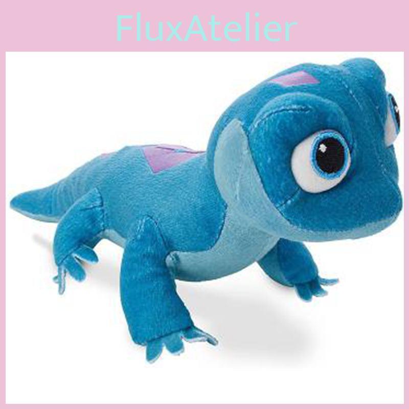 Frozen Doll Plush Toy Fire Spirit Salamander Blue Lizard Stuffed Gift Birthday
