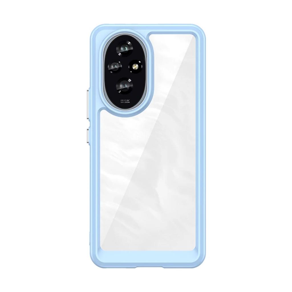 Transparent Phone Case For Honor 200 Case Bumper Silicone Colorful Back Cover For Honor 200 5G Case For Honor 200 Pro 200 Lite