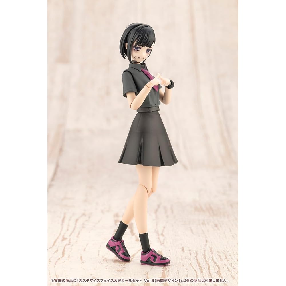 Kotobukiya Chitocerium Custom Face & Decal Set Volume 6 Rain Design 1/10 Scale Model Approximately 18mm Height