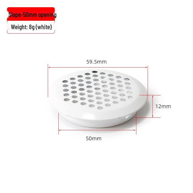 Biała Stal Nierdzewna Pokrywa Siatkowa Wentylacyjna do Szafek Kuchennych i Szaf