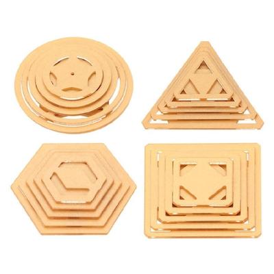 Set of 5 Sewing Quilt Making Patchwork Templates Acrylic Patchwork Rulers for Crafting DIY Quilting Template Tool Set