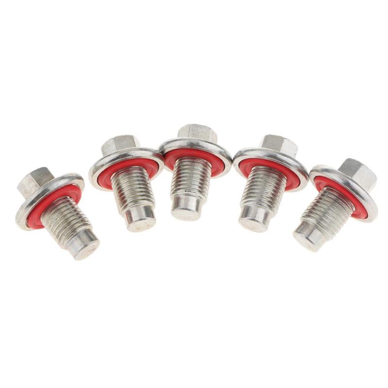 Engine Oil Sump Plug Screw Kit High Quality Metal Bolt Car Oil Drain Pan Maintenance for Jeep 03-19
