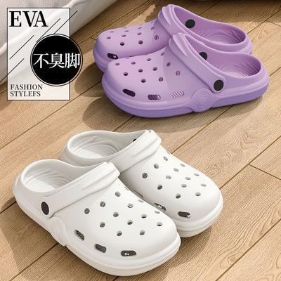 Lochschuhe Damen Sommer Outdoor-Bekleidung 2025 neue EVA-Sandalen Badezimmer Bad rutschfest geruchshemmende Fußpantoffeln Herren