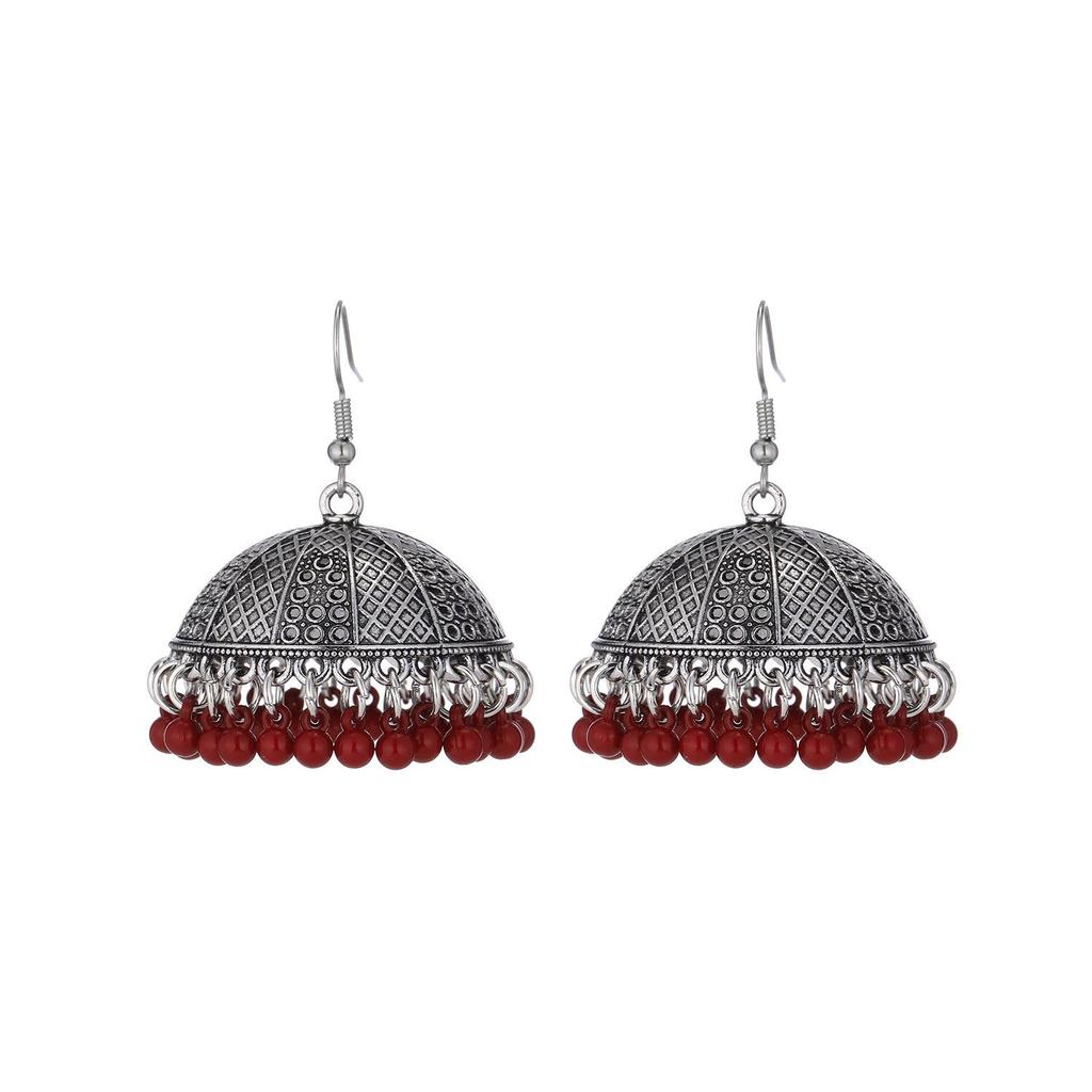 Elegant Bohemian Retro Tassel Earrings: Ethnic Style Hong Kong Chic
