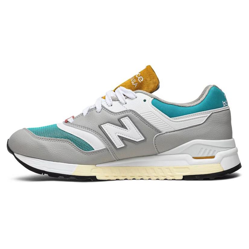 

Кроссовки унисекс New Balance Concepts x 997.5 Esplanade Серо-бирюзово-белый M9975CN