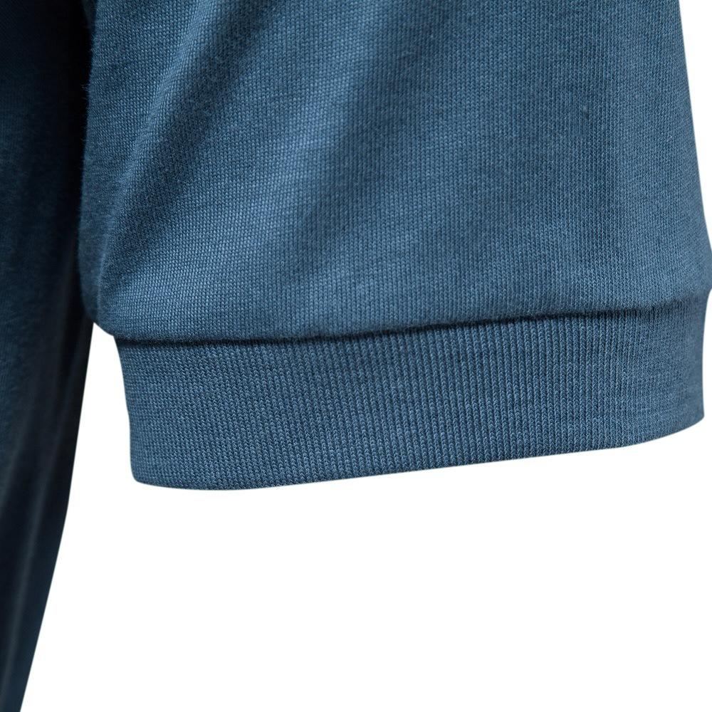 Новая мужская футболка из чистого хлопка с V-образным вырезом и короткими рукавами — фото 5