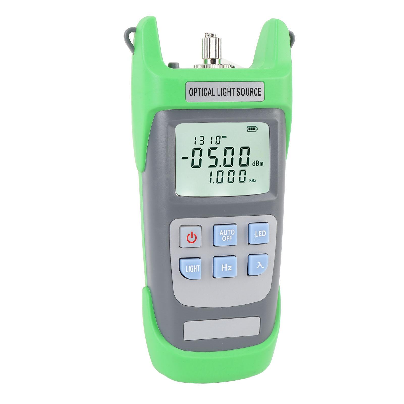 

Optical Light Source Fiber Optic Power Meter Single Mode 1310nm 1550nm 2.5mm Universal Interface Fiber Light Source