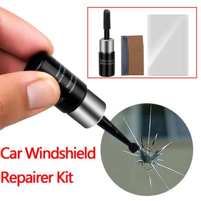 Треснувшие стекла Ремонтный комплект Лобовое стекло Ремонт Смола Клеевые наборы DIY Автомобили Окна Стекло Царапины Ремонт Инструменты