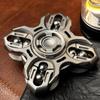 Diapason Oracle EDC Fidget Spinner Son Clair Liaison Double Face Jouet Anti-Stress Gyroscope Métallique pour Doigts Cadeau