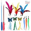7-13pcs Pet Toy Combination Set Teasing Cat and Dog Interactive Supplies Multiple Pet Bite Toys