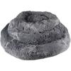 Panier rond 90 x 18 x 65 cm Gris fonce