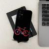 Road Bike Cyclist Cycling Phone Case For Samsung Galaxy A13,A21s,A22,A31,A32,A52,A53,A71,A80,A91 Soft Black Cover