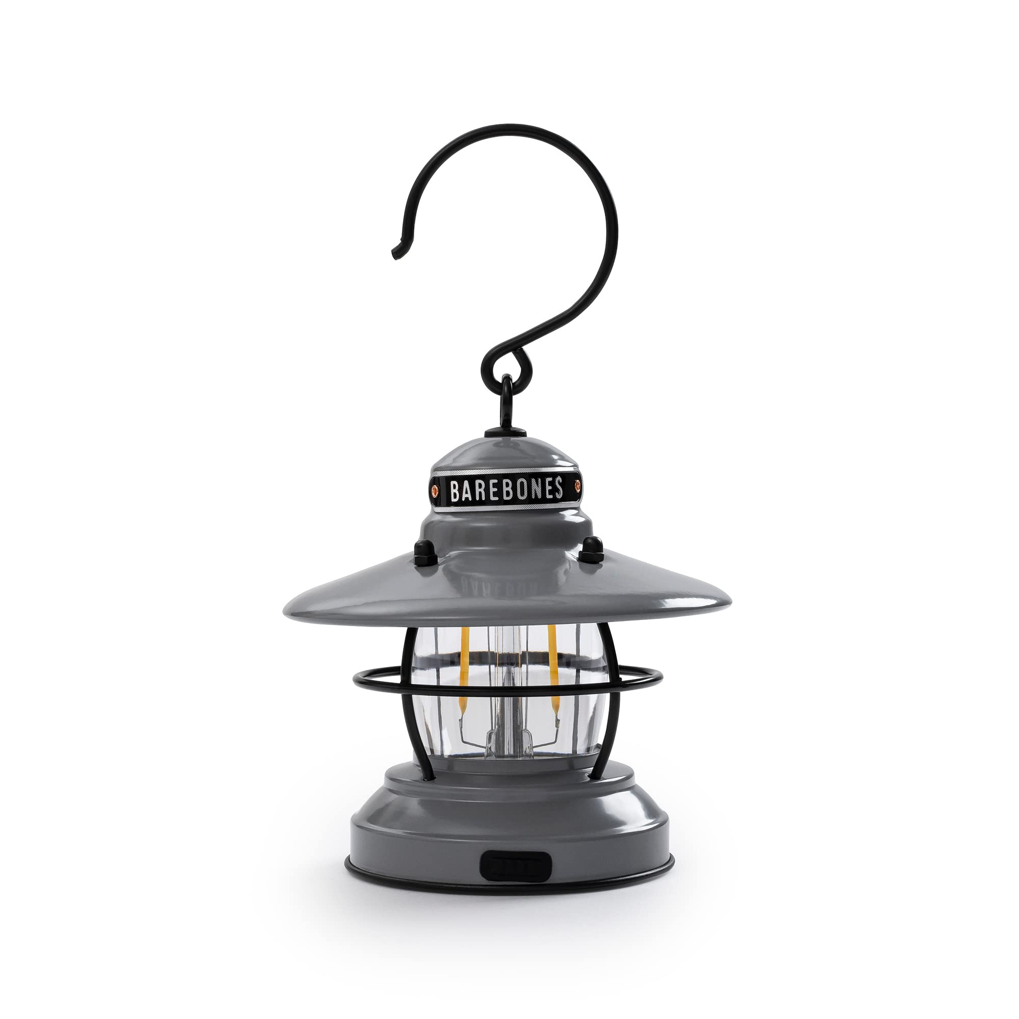 

BAREBONES Mini Edison Lantern LED, Slate Gray [Official Japanese Distributor]