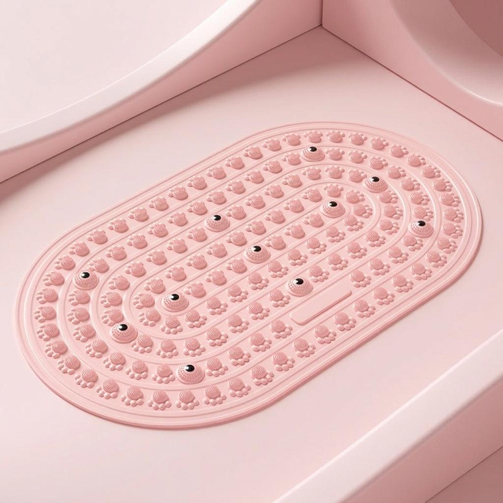 Liquid Silicone Foot Massage Mat Reflexology Pad for Home Yoga Fitness