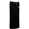 Puma Floral Logo Print Side-Slit Sport Midi Skirt Women Bottoms Black 532047-01