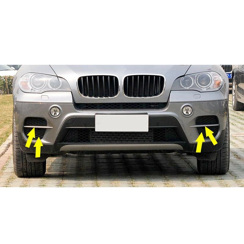 Auto Front Stoßstange Racing Grille Abdeckung Grill Trim Für-BMW X5 E70 2011-2013 51117222859 51117222860 Auto Außen Teile