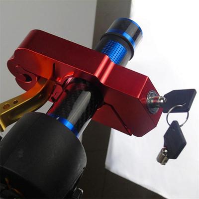 1PC Freno Frizione Sicurezza Moto Manubrio Blocco Sicurezza Antifurto Serrature