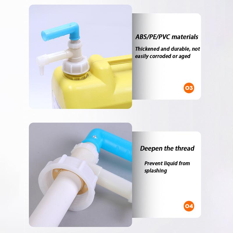Hand Fuel Pump Manual Liquid Transfer Pump Oil Liquid Hand Transfer Pump Backflow Prevention