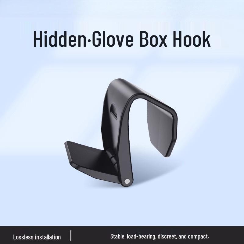 Tesla Model 3/Y Glove Box Hook - Interior Passenger Car Accessory Update