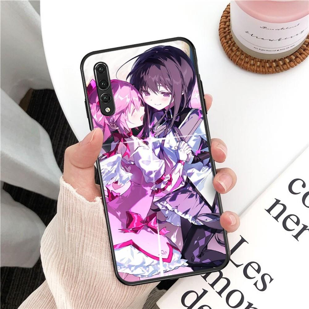 Puella Magi Madoka Magica Phone Case For Huawei P 8 9 10 20 30 40 50 Pro Lite Psmart Honor 10 Lite 70 Mate 20lite