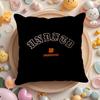 U-Undefeated Trend Cushion Cover Natural Linen Organic Fabric Double-Sided Printing Sofa Home Decor Gift Pillow Case